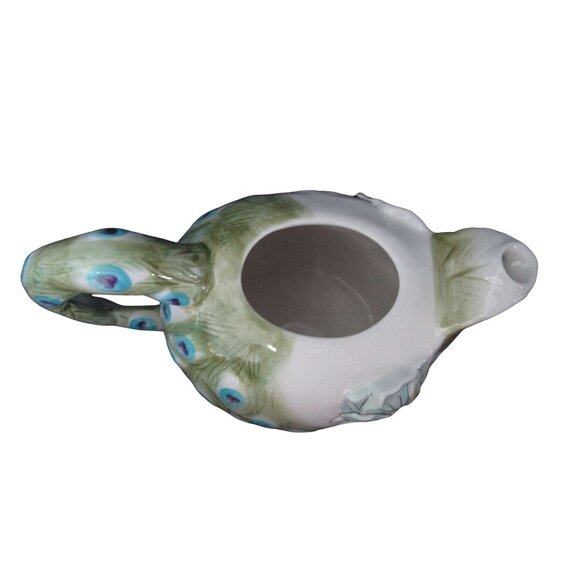 Peacock Collection Teapot Edie Rose Home by Rachel Bilson Retired EUC - Picture 14 of 16